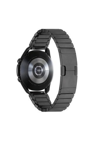 Huawei Gt2 46mm Uyumlu Krd-82 22mm Metal Zore Kordon-siyah