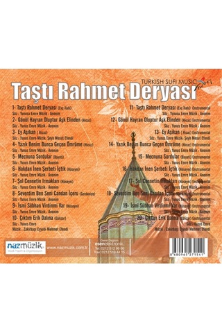 Taştı Rahmet Deryası - Yunus Emre Şiirleri Cd