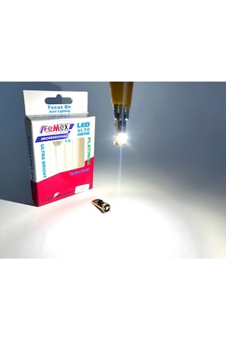 Femex Ampul Platinum Beyaz T10 3smd Chipset Led Aktif Canbus