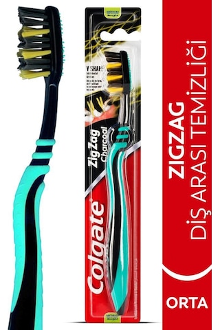 Colgate ZigZag Charcoal Diş Fırçası Medium