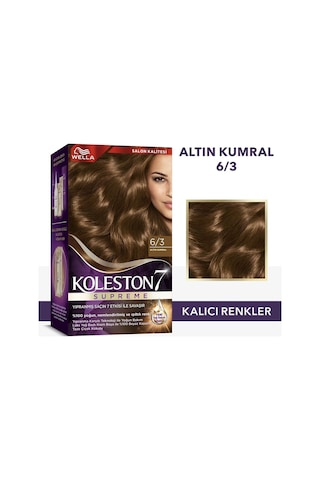 Koleston Supreme Kit Saç Boyası 6/3 Altın Kumral