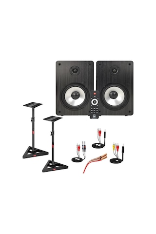 Maxword Rm-500st 5'' Referans Monitörü Yükseklik Ayarlı Stand Dahil