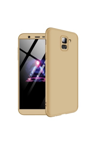 Samsung Uyumlu Galaxy A8 Plus Kilif 3 Parçali 360 Tam Korumali Gkk Kapak 393154006