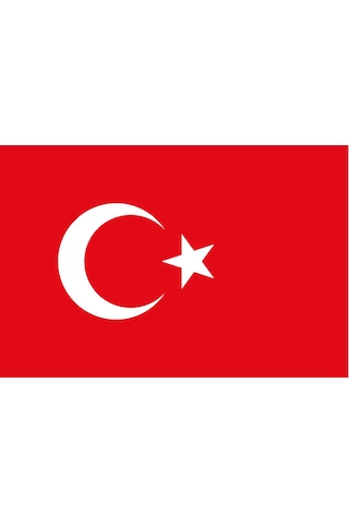 Türkiye Ülke Bayrağı 45x30cm Duvar Tablosu Çerçevesiz Pvc Tablo