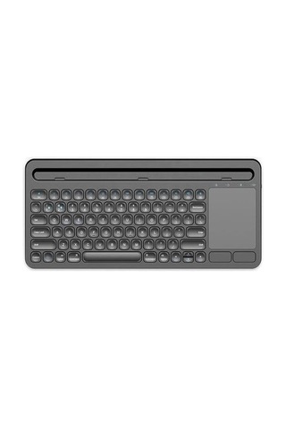 Şarjlı Bluetooth Touchpad Klavye Dual Bağlantı Xiaomi Mi Pad 5 11 İnç Uyumlu Hızlı Ve Kolay Kablosuz Bağlantı Tablet Ve Telefon İle Kullan Türkçe Q Klavye Zr731