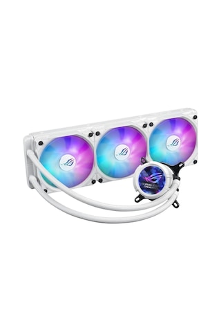 Asus Rog Strix Lc Iıı Argb Lcd White All-in-one 360mm Intel-amd Uyumlu Sıvı Soğutucu