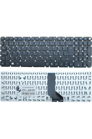 Acer Uyumlu Aspire 3 A315-53G-56X1 Notebook Klavye (Siyah)