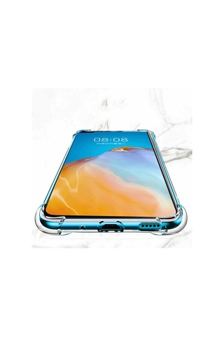 Huawei P40 Kılıf Şeffaf Nitro Anti Shock Kapak Renksiz