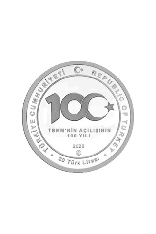 Tbmm Nin Açilişinin 100. Yılı Gümüş Hatıra Parası