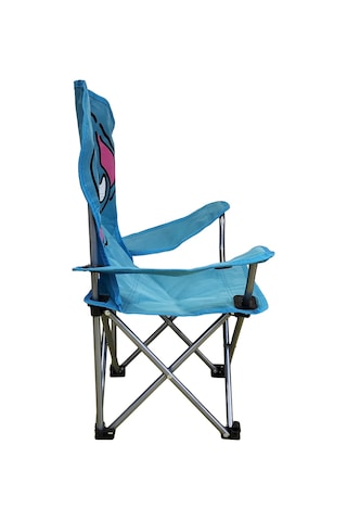 Katlanır Çocuk Sandalyesi Mavi - Fil Desen Mavi