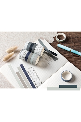 Geeroyoo Japon Washi Kağıt Bant - 2 Metre Dıy Dekorasyon Ve Hediye Paketleme İçin