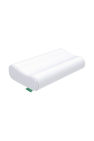 WhiteBlanco Large Boyun Destekli Ortopedik Visco Yastık Beyaz