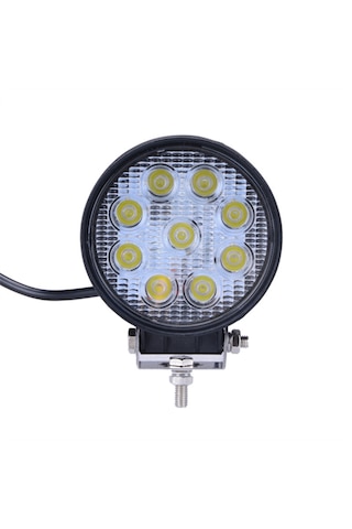 Sis Ve Çalışma Lambası Yuvarlak 9 Led 27w 12-24v Adet