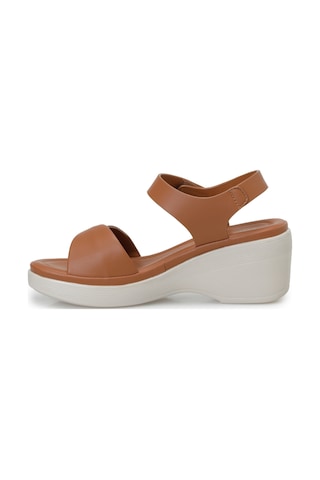 Polaris 167001.z Kahverengi Kadın Düz Sandalet 167001.z6fx 000000000102250967