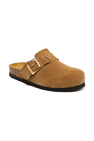 Terlik Kadın 17d5 Frau Velour-s Terra Brown Terra