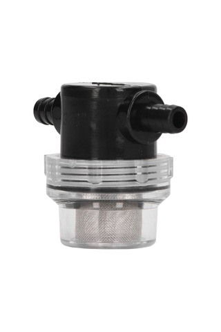 Su Pompası Filtresi Hat İçi Süzgeç Barb Abs 3/8in 1/2in Çıkış Dc 12v 80 Psı Pompalar İçin
