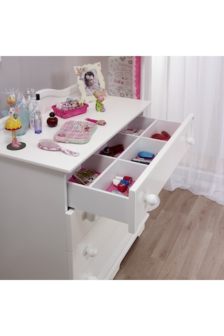 Meltem Kids Classy Beyaz Genç Odası Şifonyer