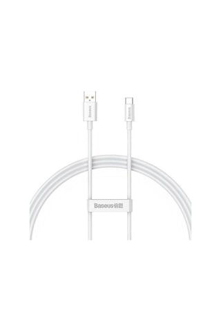 Baseus 11P10320102 1 MT 6 A 100 W Hızlı Usb To Type C Şarj Data Kablosu