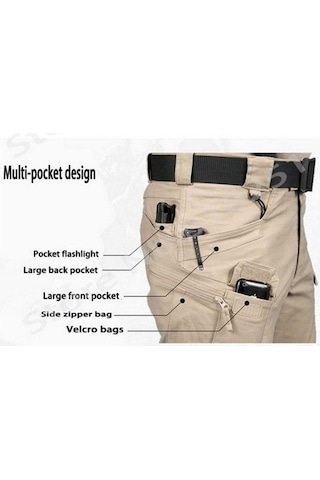 Erkek Savaş Açık Spor Trekking Pantolon Taktik Askeri Eşofman Altı Mücadele Çok Cepli Pantolon Ix9 Şehir Taktik Kargo Pantolon Asker Yeşili