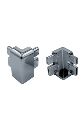 Duşakabin Köşe Takozu 2 Adet Krom