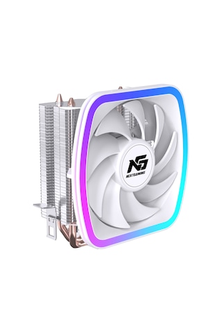 Ng Frost 200 120w Tdp Sessiz Kule Tipi Cpu 2 Borulu Soğutucu Beyaz