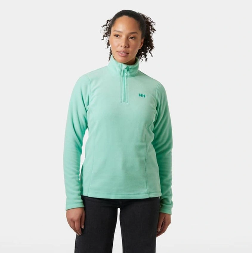 Helly Hansen Slope Fleece Kadın Yarım Fermuar Polar Hh..15001.hha.416 Yeşil