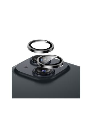 Apple Uyumlu iPhone 15 / 15 + Kamera Ve Lens Koruyucu Şeffaf