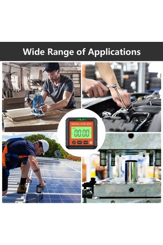 Pazly Veya Siyah Ölçer Malzeme Kırmızı, Jd10 Hassasiyet Beyaz Açı Abs 0.1 - Lv