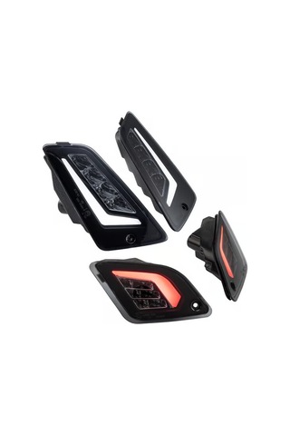 Vespa Gts-gtv Sinyal Takımı Füme Cam 2014-2022 / Zelıonı