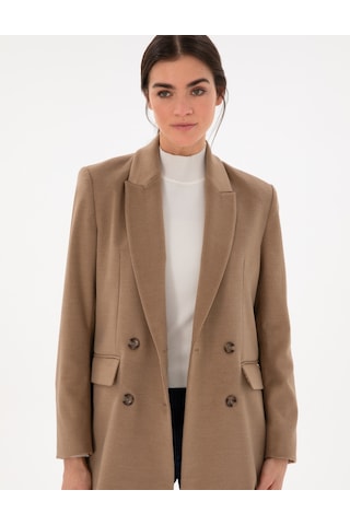 Pierre Cardin Kadın Camel Ceket 50290362-vr015 CAMEL