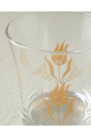 Paşabahçe Azur Lalezar Desenli 3'lü Bardak 210ml