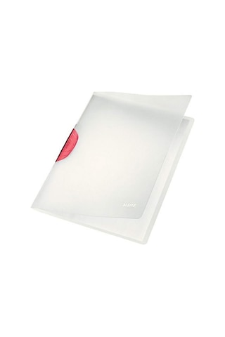 Leitz Wow A4 Colorclip Magic Sıkıştırmalı Dosya, Kırmızı, 30 A4 Sayfa Kapasiteli, Esnek Plastik, 41740025