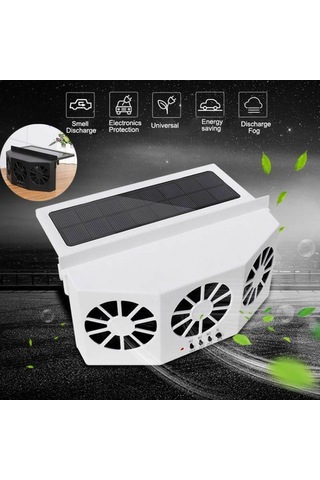 Güneş Araç Radyatör Enerji Tasarrufu Çevre Koruma Detoksifikasyon Deodorizasyon Radyatörü Siyah