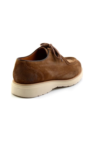Bambi Taba Leather Erkek Loafer Ayakkabı E01901404602 Taba