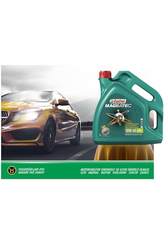 Castrol Magnatec 10W40 4Lt. Benzin+Lpg 7697817285120