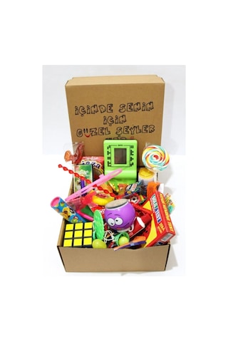 90'lar Nostaljik Hediye Kutusu, Sevgiliye Hediye, Yıl Dönümü Hediyesi , Doğum Günü Hediyesi 1