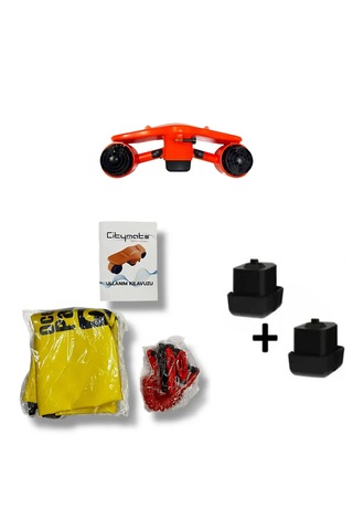 Sea Scooter Elektrikli Deniz Havuz Scooter 2x600 W Çift Motor Çift Bataryalı