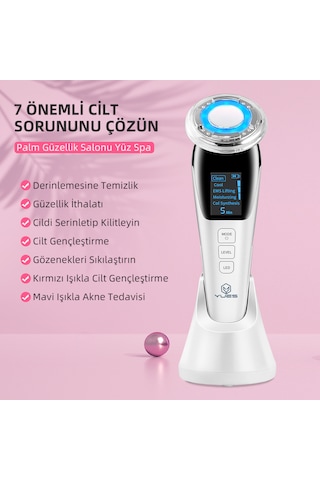 Yues Akıllı Güzellik Robotu 5 Modlu Sıcak Soğuk Kompresli Cilt...