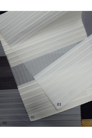 As Perde Geniş Plise Zebra Perde