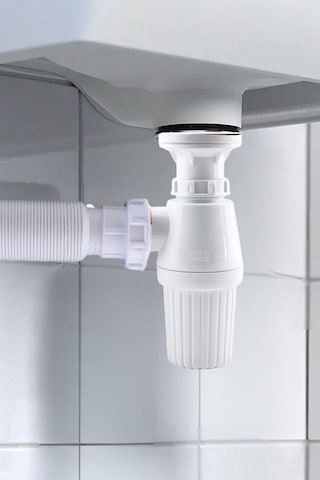 Lüx Körüklü Lavabo Sifonu Taslı Sökülebilir Mutfak Banyo Gider Borusu 38 Cm Pis Su Tahliye Hortumu