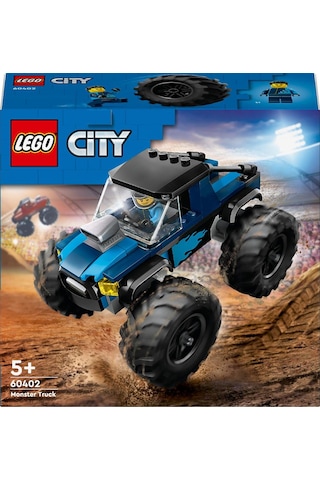 LEGO® City Mavi Canavar Kamyon 60402 5+ Yaratıcı Oyuncak Yapım Seti - 148 Parça
