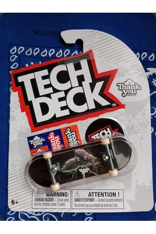 Tech Deck Thank You Bulut Karakter Grafik Parmak Kaykay