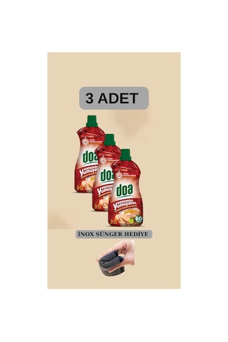 Konsantre Yumuşatıcı Amber Gül Kokulu 1500 Ml Doa06 Diğer
