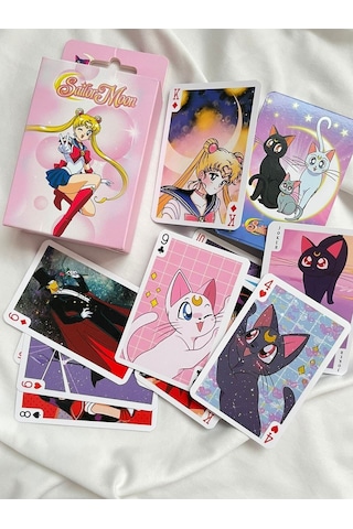Anime Sailor Moon Iskambil Kartı - Poker Kartı