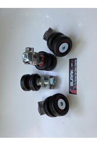 Cam Balkon Metal Teker 10ad. 5 Ad. Kertili + 5 Ad. Düz