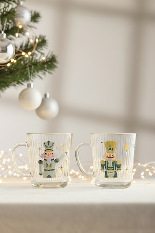 Magical Christmas Optik 2'li Kupa Seti 360 Cc Renkli