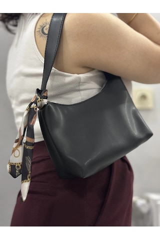 Biçomi Riwan Siyah Cilt Çanta Siyah