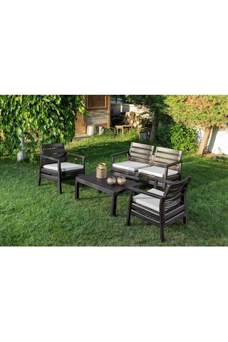 Omnipazar Sy-2492 Solemare 2'li Bahçe Oturma Grubu Koltuk Takımı