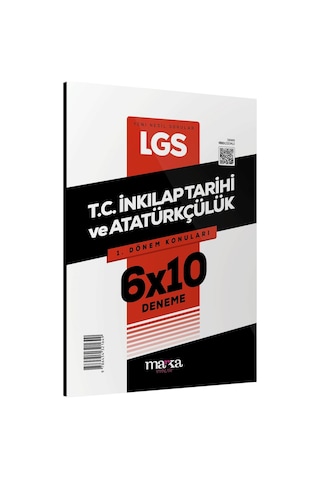 LGS T.C. İnkılap Tarihi ve Atatürkçülük 3 Deneme - 1.Dönem- Marka Yayınları