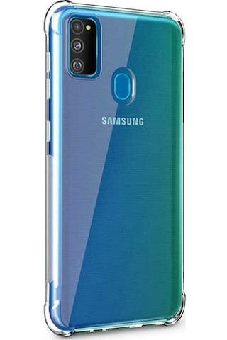 Samsung Uyumlu Galaxy M21 Kilif Seffaf Nitro Anti Shock Kapak 390115692